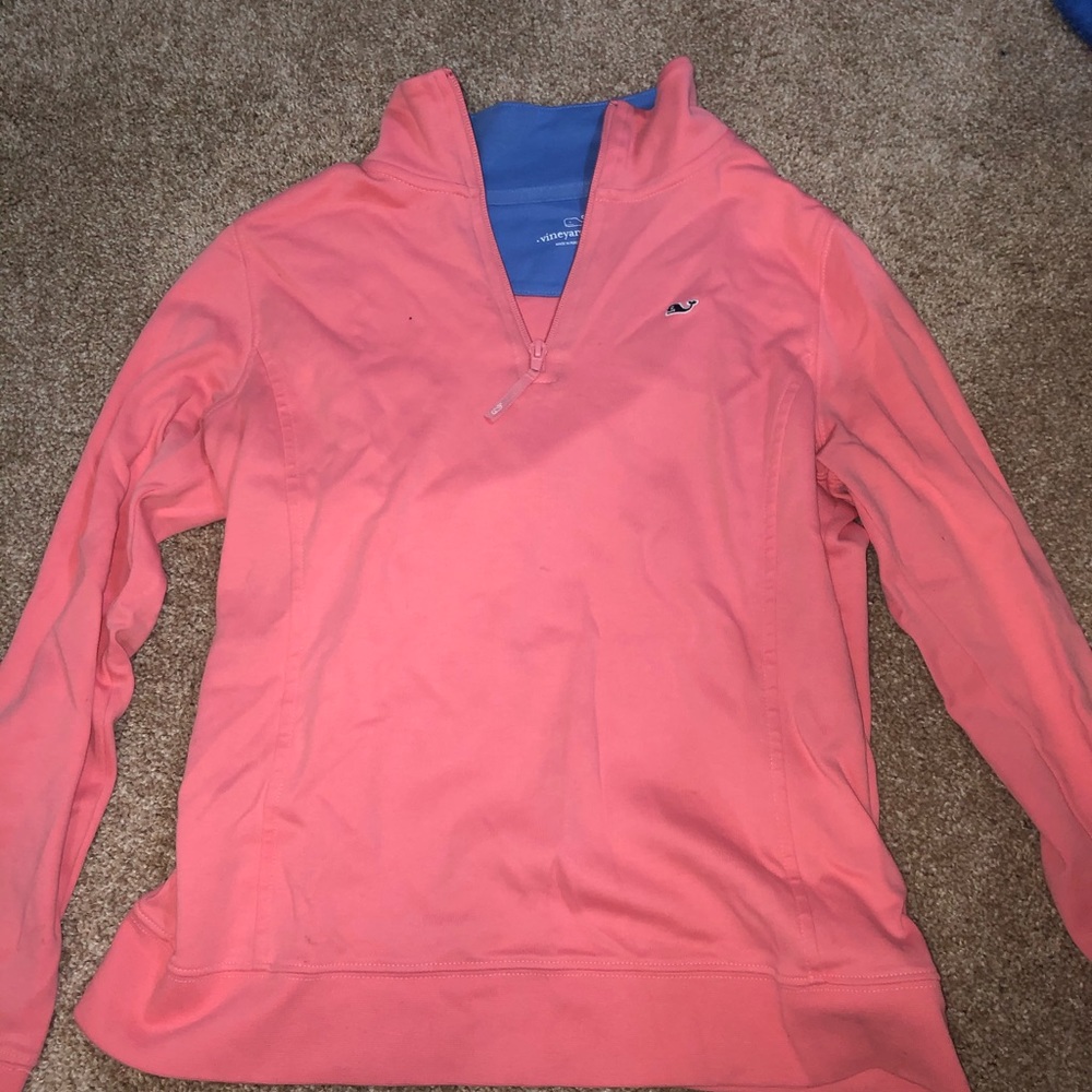 vineyard vines 1/4 zip jacket